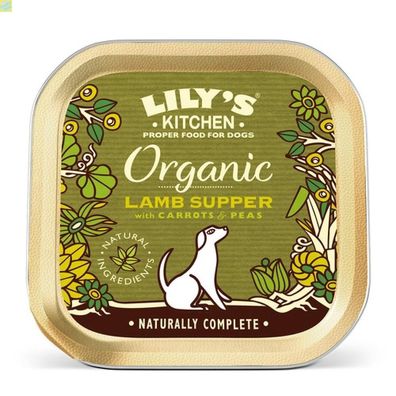 11 x Lilys Kitchen Dog Organic Lamb Supper 150g