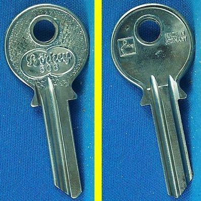 Schlüsselrohling Börkey 508 alt für versch. Ikon, Fortschritt Profil K 2 Automaten +