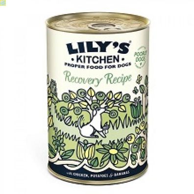 6 x Lilys Kitchen Dog Recovery Recipe 400g