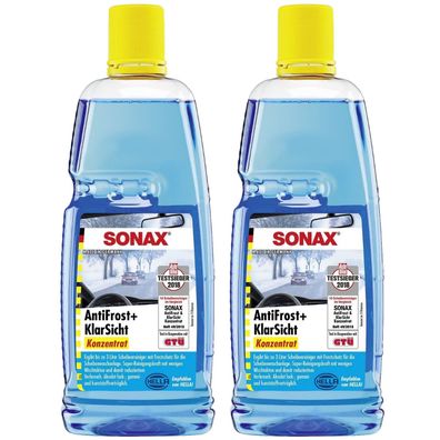 Sonax 2L Scheiben-Frostschutz Konzentrat Scheiben-Reiniger Scheiben-Waschanlage