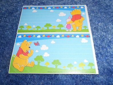 2 Sticker / Aufkleber / Namenkleber - Winnie Pooh