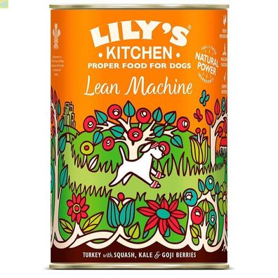 6 x Lilys Kitchen Dog Lean Machine 400g