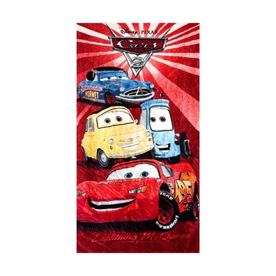 Disney Cars Baumwoll-Handtuch, Badetuch 75 x 150 cm für Kinder