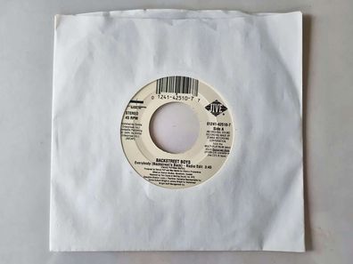 Backstreet Boys - Everybody/ As long as you love me 7'' Vinyl US
