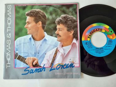 Thomas & Thomas - Sarah Loreen 7'' Vinyl Germany