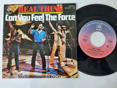 Real Thing - Can you feel the force 7'' Vinyl Germany
