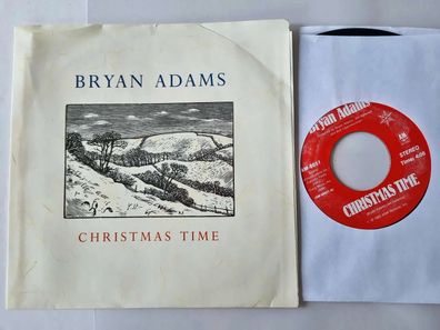 Bryan Adams - Christmas time 7'' Vinyl US Different COVER