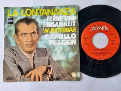 Camillo Felgen - Ferne und Einsamkeit (La Lontananza) 7'' Vinyl Germany