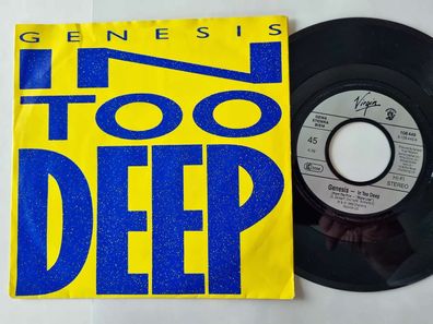 Genesis - In too deep 7'' Vinyl Germany