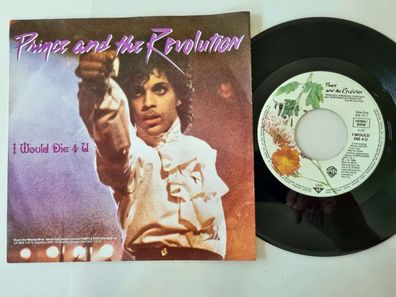 Prince And The Revolution - I would die 4 U 7'' Vinyl Germany