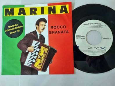 Rocco Granata - Marina (Deutsche N.B. Version) 7'' Vinyl Germany REMIX '89