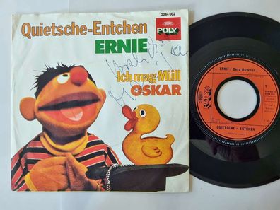 Ernie/ Oskar - Quietsche-Entchen/ Ich mag Müll 7'' Vinyl Germany/ Gerd Duwner