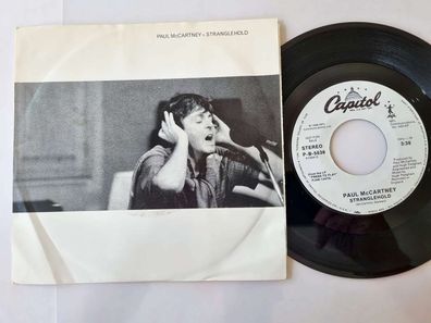 Paul McCartney - Strangehold 7'' Vinyl US PROMO WITH COVER