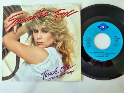 Samantha Fox - Touch me (I want your body) 7'' Vinyl US Different COVER