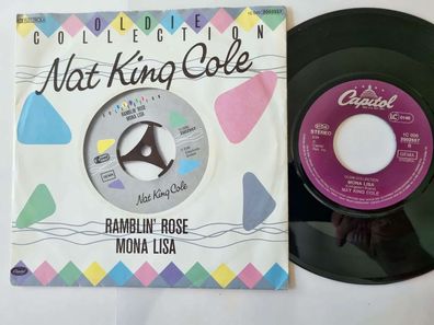 Nat King Cole - Ramblin' rose/ Mona Lisa 7'' Vinyl Germany