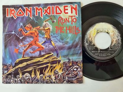 Iron Maiden - Run to the hills 7'' Vinyl Germany