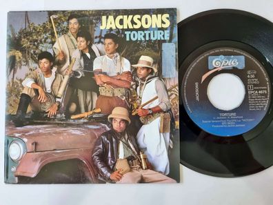 The Jacksons/ Michael Jackson - Torture 7'' Vinyl Holland