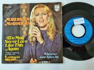Maureen McGovern - We may never love like this again 7'' Vinyl Germany