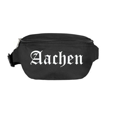 Aachen Bauchtasche - Altdeutsch bedruckt - Gürteltasche Hipbag - Farbe: ...
