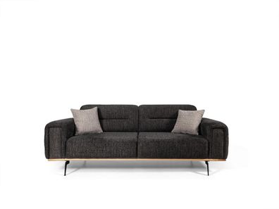 Stoffsofa Design Dreisitzer Grau Sofa 3 Sitzer Polstersofa Couch