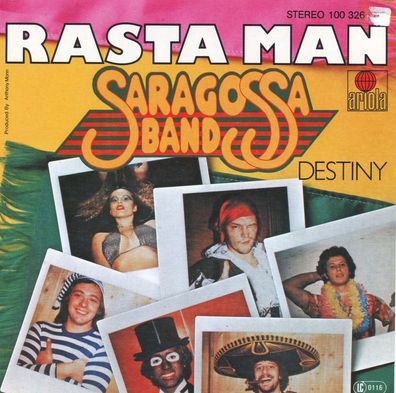 7" Cover Saragossa Band - Rasta Man