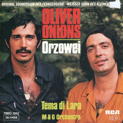 7" Cover Oliver Onions - Orzowei
