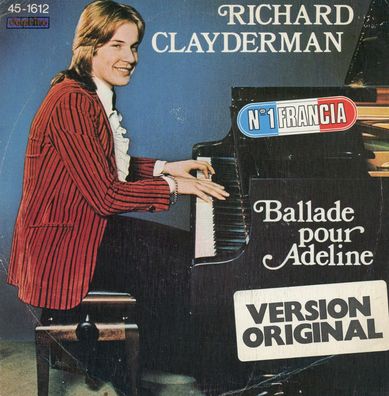 7" Cover Richard Clayderman - Ballade pour Adeline