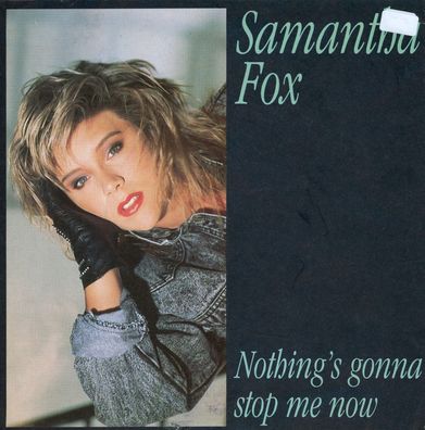 7" Cover Samantha Fox - Nothing´s gonna stop me now