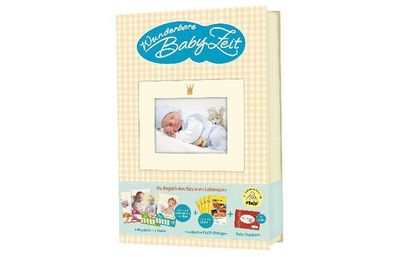 Babybuch Wunderbare Babyzeit: Die Begleit-Box fürs erste Lebensjahr Geschenkbox