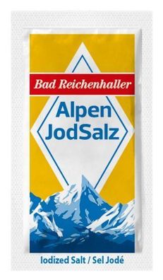 Bad Reichenhaller AlpenJodSalz Packung je 500gr - 3 Varianten/ Stückzahlen