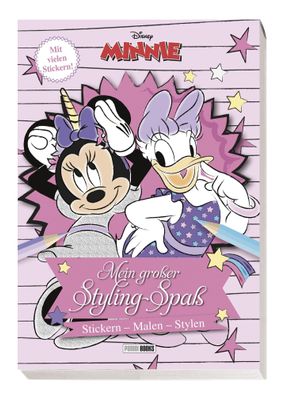 Disney Minnie: Mein gro?er Styling-Spa?: Stickern, Malen, Stylen, Disney