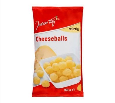 Cheeseballs würzig von Jeden Tag 150g - 3 Varianten/ Stück