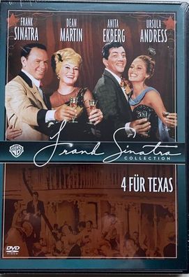 4 für Texas Frank Sinatra, Dean Martin Warner Collection DVD/ OVP/ NEU