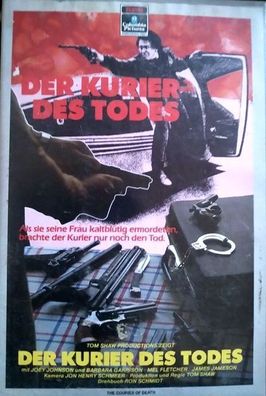 DER KURIER DES TODES (1984) VHS Rarität: JJoey Johnson, Barbara Garrison