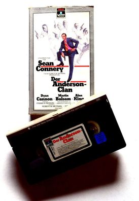 Der Andersons Clan Sean Connery Erstauflage VHS