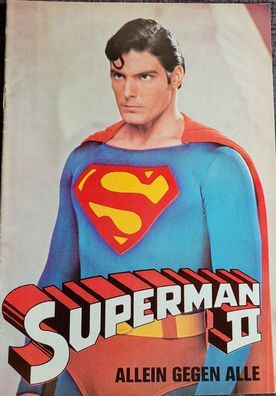 Christopher REEVE "SUPERMAN II / Allein gegen alle" NFK-Filmprogramm 283