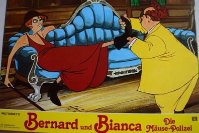 Bernard und Bianca Die Mäusepol Walt Disney - Original Kinoaushangfoto 30x24cm 2