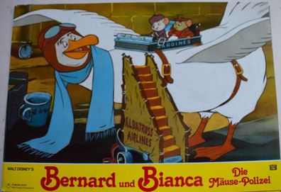 Bernard und Bianca Die Mäusepol Walt Disney - Original Kinoaushangfoto 30x24cm 4