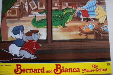 Bernard und Bianca Die Mäusepol Walt Disney - Original Kinoaushangfoto 30x24cm 6