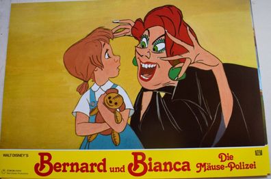 Bernard und Bianca Die Mäusepol Walt Disney - Original Kinoaushangfoto 30x24cm 9