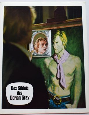 Das Bildnis des Dorian Gray Helmut Berger Kinoaushangfoto 30x24cm Motive 11