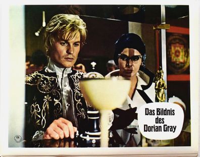 Das Bildnis des Dorian Gray Helmut Berger Kinoaushangfoto 30x24cm Motive 13