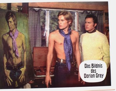 Das Bildnis des Dorian Gray Helmut Berger Kinoaushangfoto 30x24cm Motive 16