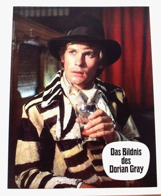 Das Bildnis des Dorian Gray Helmut Berger Kinoaushangfoto 30x24cm Motive 17