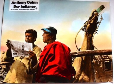 Der Indianer Anthony Quinn Shelley Winters Kinoaushangfoto 30x24cm 9