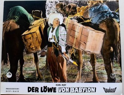 Der Löwe von Babylon Helmuth Schneider/ Theo Lingen Kinoaushangfoto 30x24cm 23