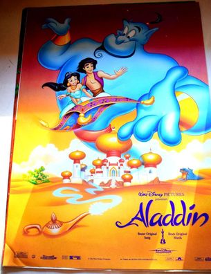 Aladdin Walt Disney A 1 Original Kinoplakat - ca. 60 x 84cm