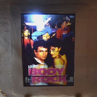 Body Rock Lorenzo Lamas Original Kino-Dia / Film-Dia/ Diacolor