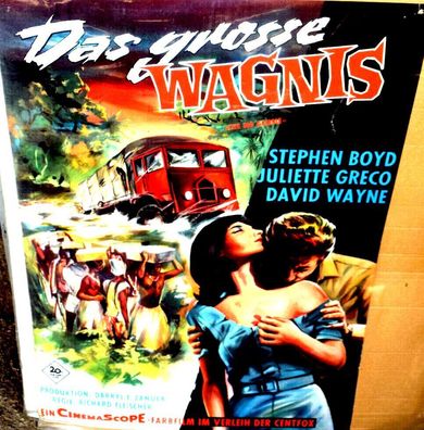 Das grosse Wagnis Stephen Boyd Filmposter A 1 Original Kinoplakat 60/84