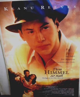 Dem Himmel so nah Keanu Reeves Filmposter A 1 Original Kinoplakat 60/84